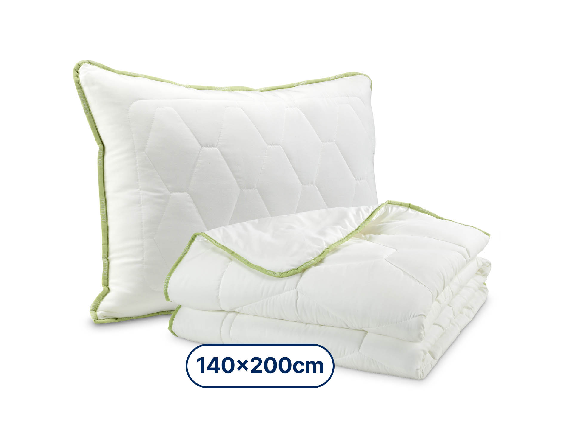 Dormeo Aloe Vera klasický polštář (50x70 cm) + Dormeo Aloe Vera přikrývka (140x200 cm) 50x70 cm
