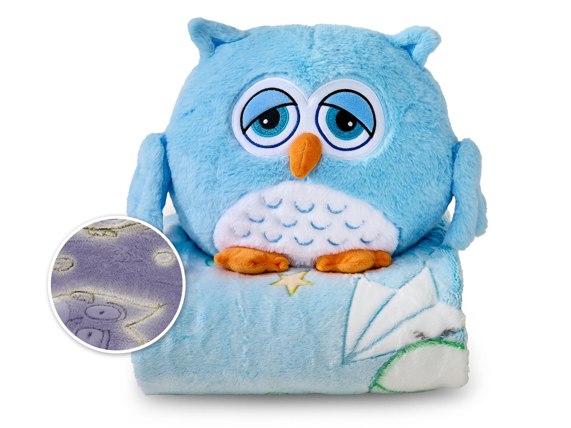 Dormeo Warm Hug Sovičky Náladičky Modrá (Smutník)