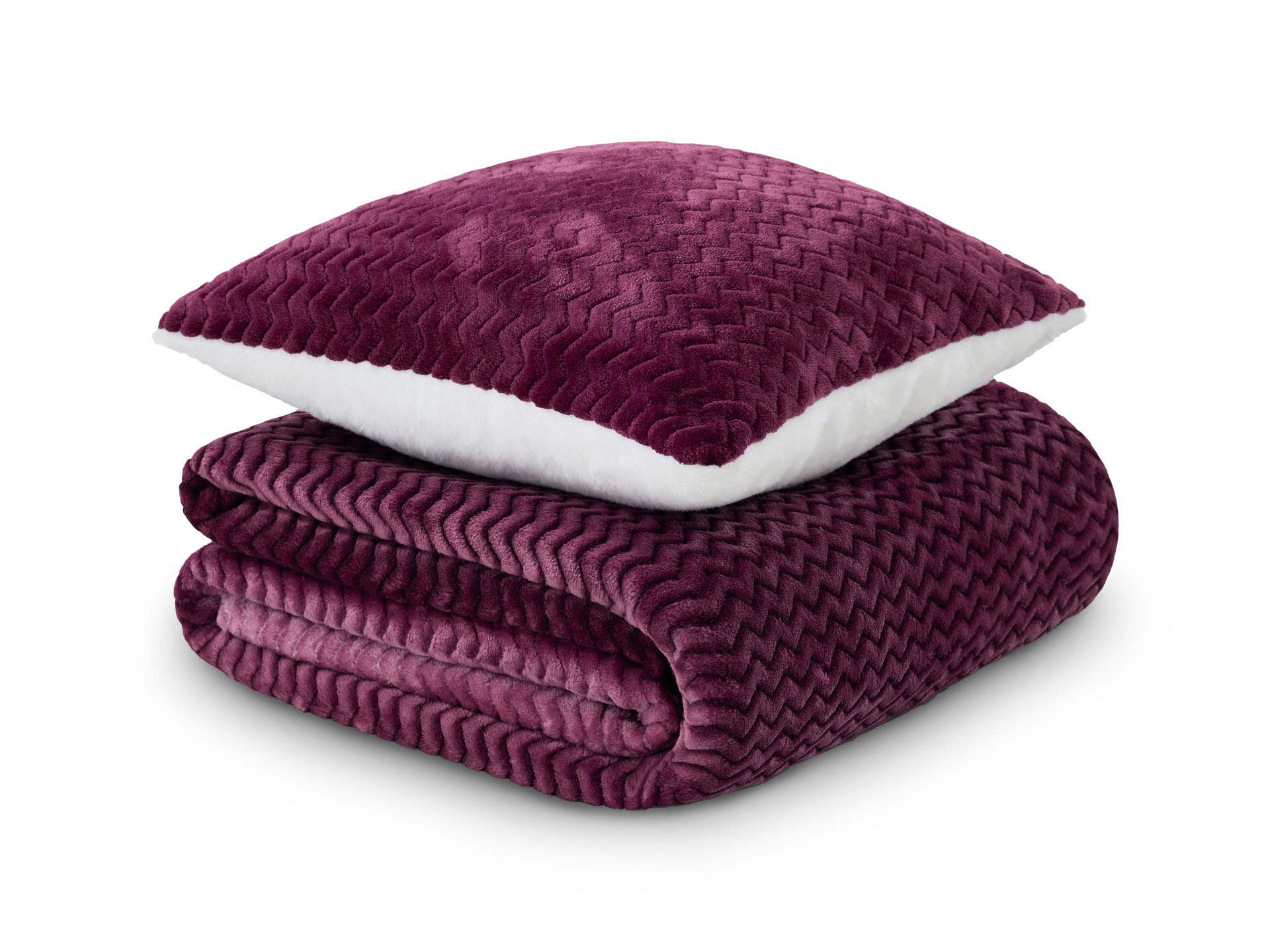 Dormeo sada warm hug fialový ombré 130x190 cm lila