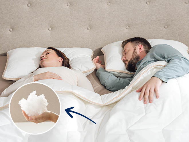 Wypełnienie Wellsleep w kołdrze podwójnej Dream