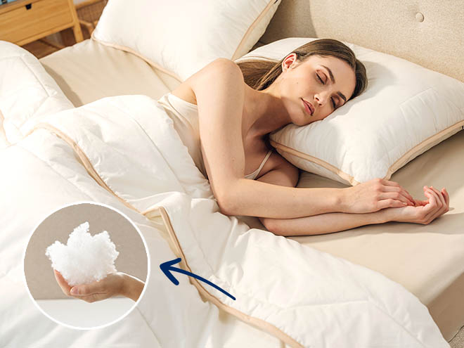 Wypełnienie Wellsleep w kołdrze Dormeo Dream